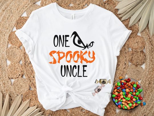 Discover One Spooky Uncle Halloween Shirt