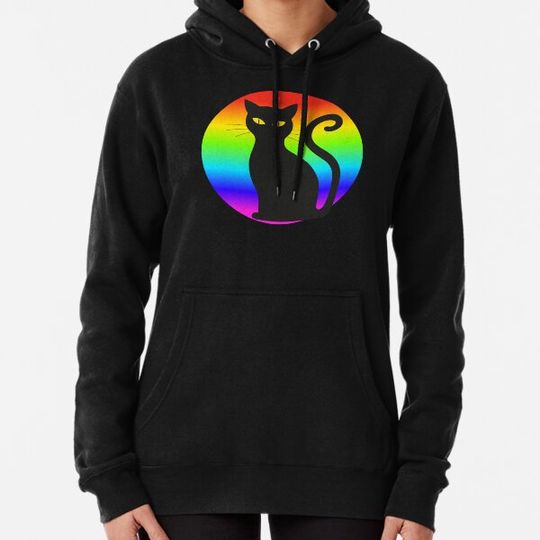 Discover LGBTQ Gay Black Cat Hoodies
