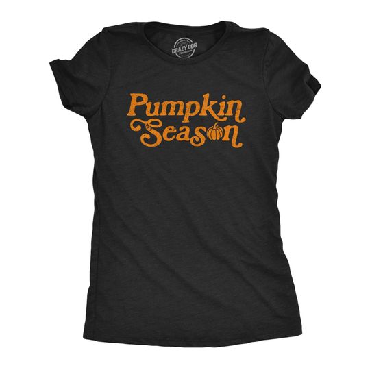 Discover Womens Fall Shirt, October Best Month, Halloween Shirts, Womens Autumn Shirt, Funny Womens T-Shirts, Pumpkin Shirts, Pumpkin Season