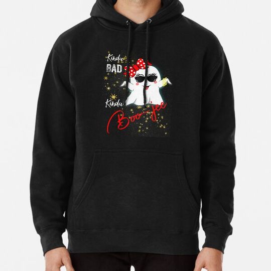 Discover Kinda Bad, Kinda Boo-Jee Girl Ghost Hoodies