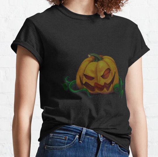 Discover Halloween Golden Pumpkin T-shirts