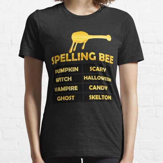 Discover Spelling Bee Pun Halloween Costume for Teachers T-shirts