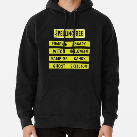 Discover Spelling Bee Teacher Costume shirt funny spelling bee pun halloween Hoodies