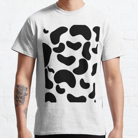 Discover Funny Cow Pattern Halloween T-Shirt