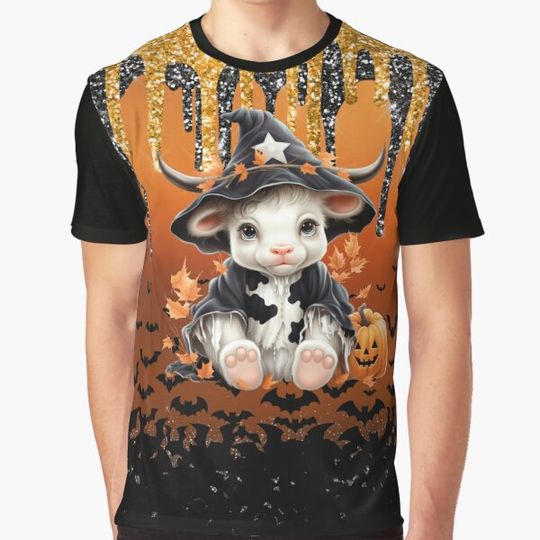 Discover Halloween cow T-shirts