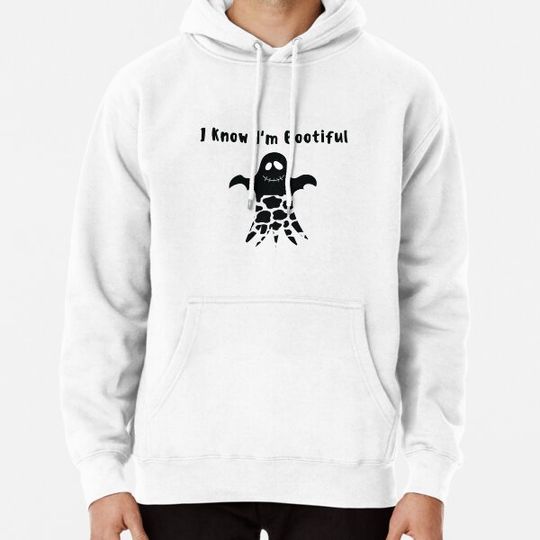 Discover I Know I'm Bootiful Funny halloween Cow Boo Ghost Cow Hoodies
