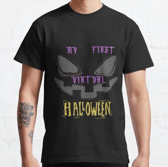 Discover My first virtual halloween T-shirts