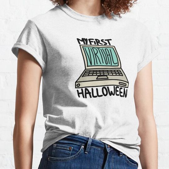Discover My First Virtual Halloween T-shirts