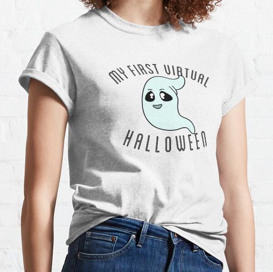 Discover My First Virtual Halloween T-shirts