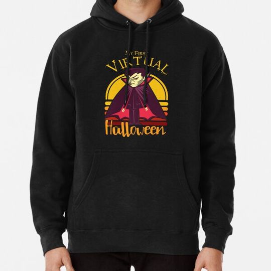 Discover My First Virtual Halloween Hoodies