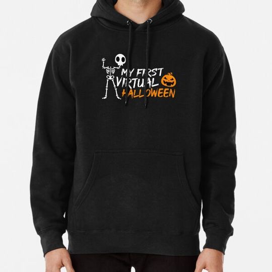 Discover My First Virtual Halloween Hoodies