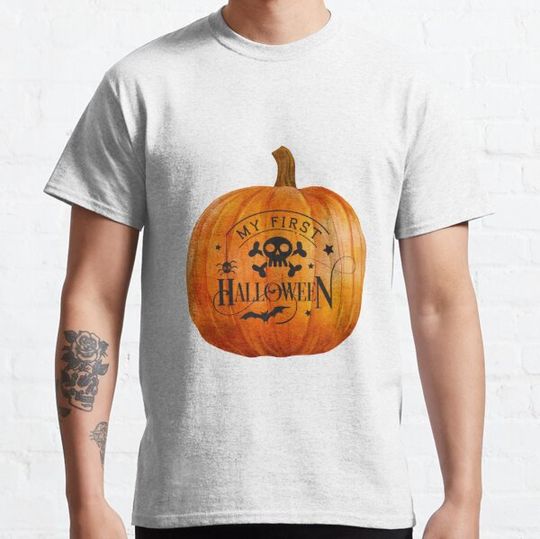 Discover My First Halloween - Pumpkin Scary T-shirts