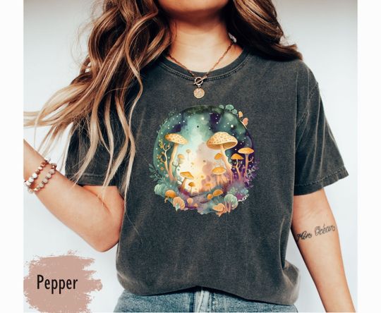 Discover Whimsigoth Mushroom Graphic Tee