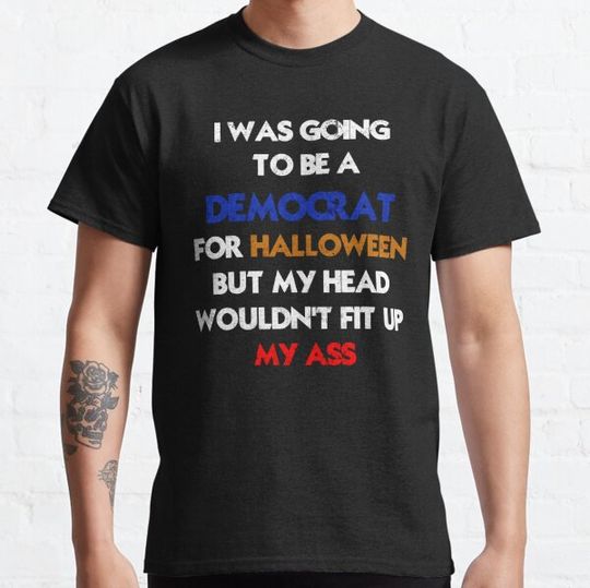 Discover Funny Anti-Liberal Adult Halloween Costume T-shirts