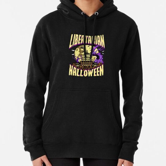 Discover Libertarian Halloween - Capitol Building Tee Hoodies