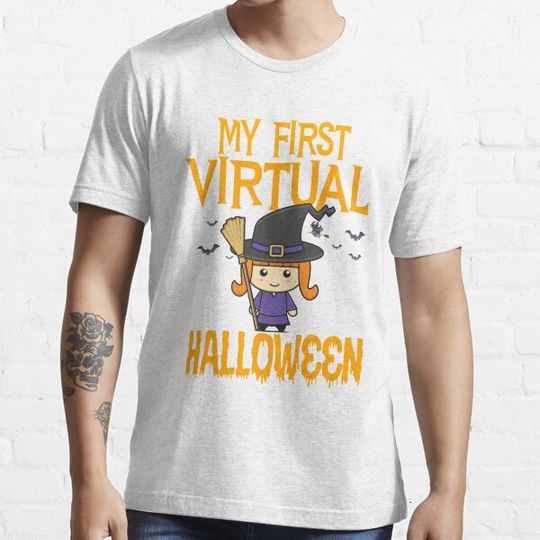 Discover My First Virtual Halloween T-shirts