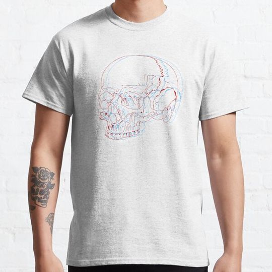 Discover 3D Jawless Skull T-shirts