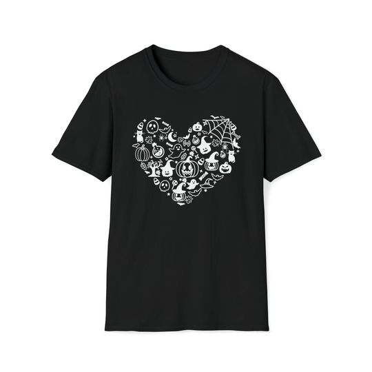 Discover Halloween Heart - Cute Halloween T-Shirt