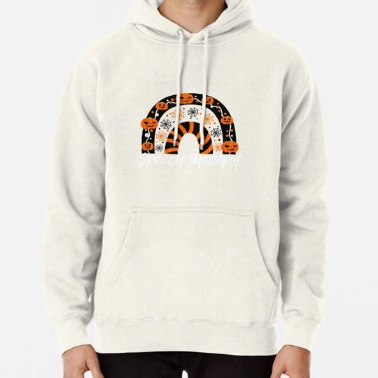 Discover Speech Therapy Halloween Rainbow For Speech Therapist Hoodies