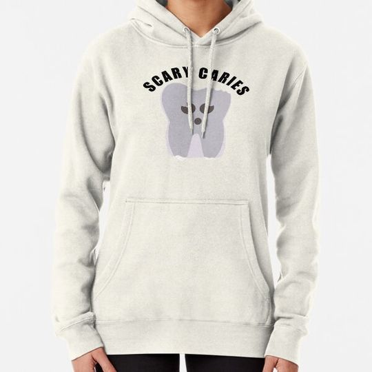 Discover Scary Caries Cavity Ghost Hoodies