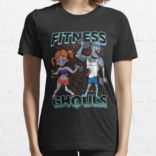 Discover Gym Funny Zombies Workout Training T-shirts
