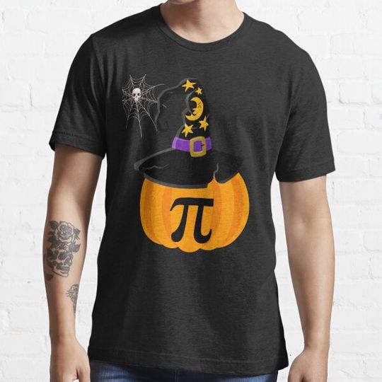 Discover Pumpkin Pie Math Teacher Funny Halloween Pi number Math teacher Halloween T-shirts