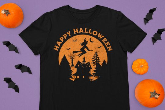 Discover Happy Halloween Family T-Shirt Design
