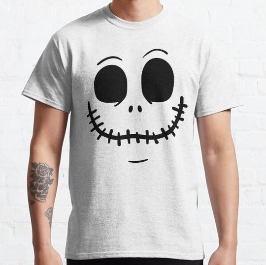 Discover skeleton face T-shirts