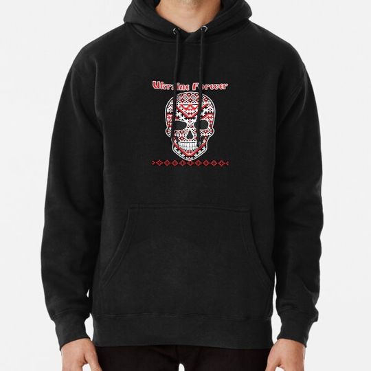 Discover ukraine's ornament skull Hoodies