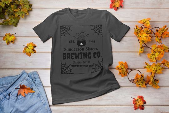 Discover Sanderson Witch Brewing Company Halloween T-Shirt