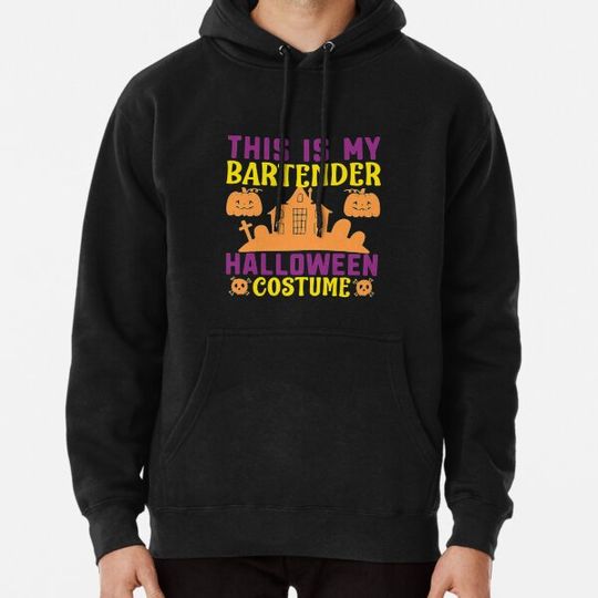 Discover This Is My Bartender Halloween Costume Hoodies