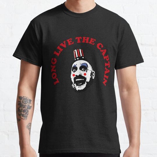 Discover Long Live RIP Captain Spaulding Sid Haig T-shirts