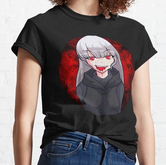 Discover Anime Vampire Girl Halloween Sexy hen Anime T-shirts