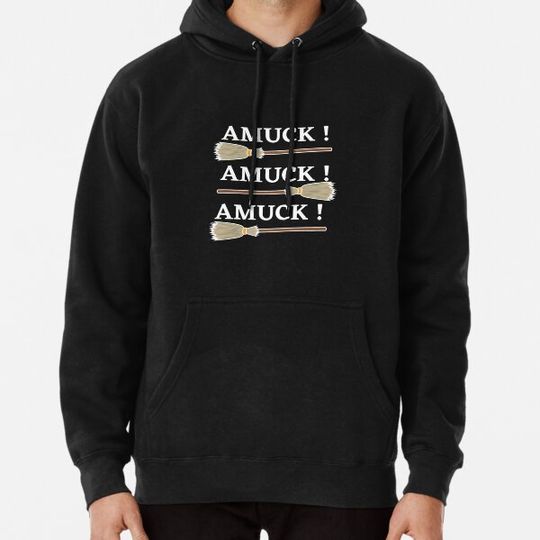 Discover Amuck Halloween Motivation Quote Hoodies