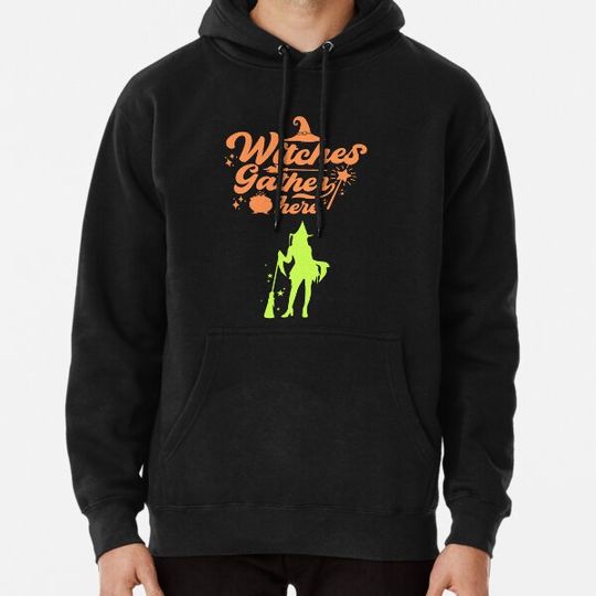 Discover Witches Gather Here Hoodies