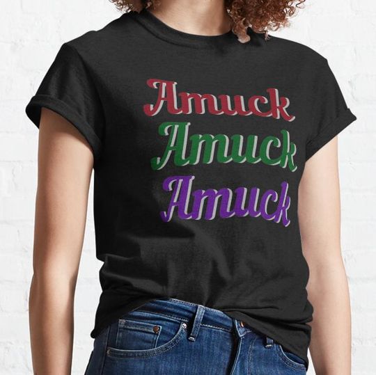 Discover Halloween Movie Quote T-shirt in Red Green Purple