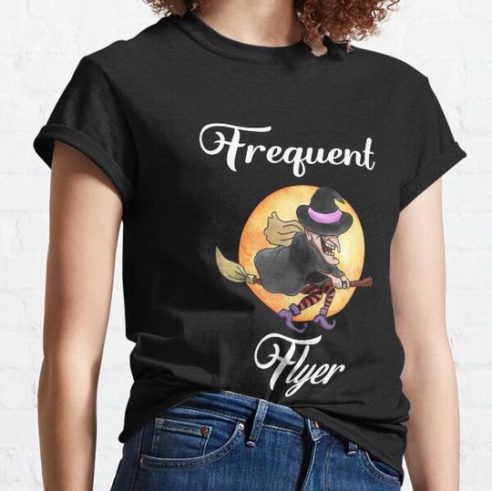 Discover Halloween Frequent Flyer Graphic Halloween Autumn This Year T-shirts