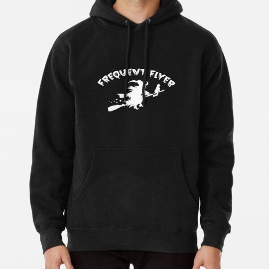 Discover FREQUENT FLYER WITCH DESIGN Hoodies