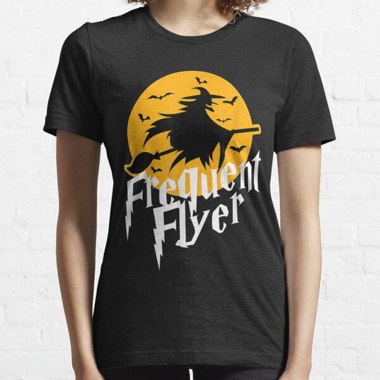 Discover Frequent Flyer Cute Witch Halloween T-shirts