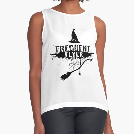 Discover Frequent Flyer - witch - halloween T-shirts
