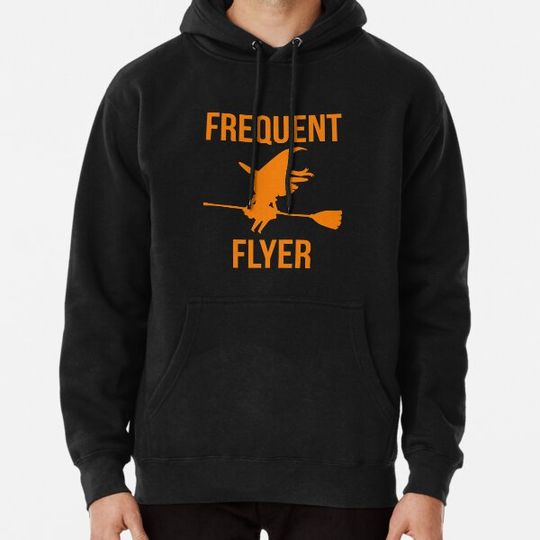 Discover Frequent Flyer Halloween Witch Hoodies