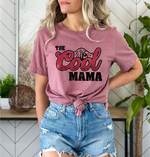 Discover The Cool Mama, Cool Mama Shirt, Mama Tee, Hippie Mother Tee, Girl Mom Shirt, Mommy Shirt, Gift for Mom, Mothers Day,Mom Shirt,Mom to be