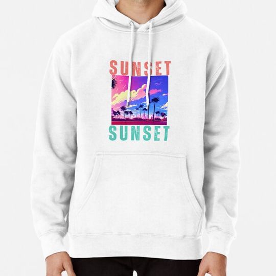 Discover sun set Hoodies