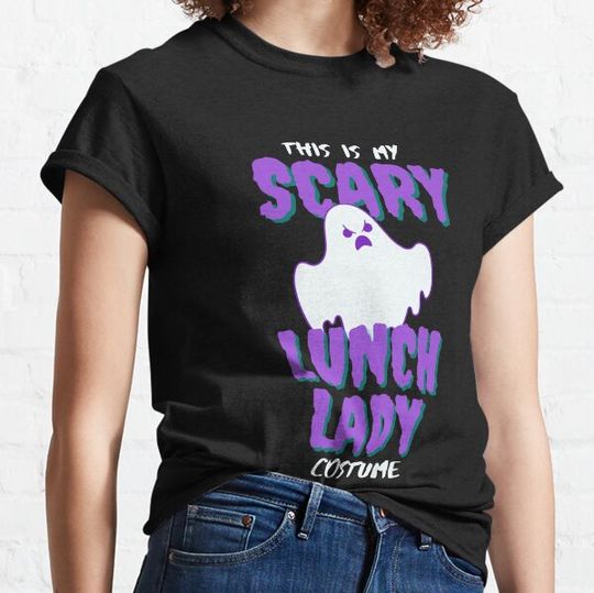 Discover This is my Scary Lunch Lady Costume T-shirts