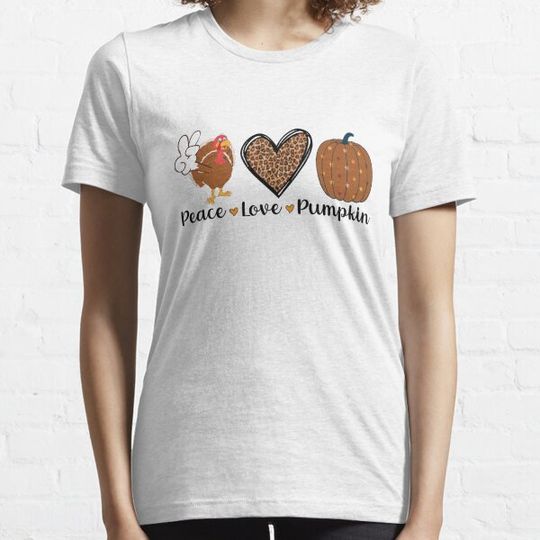 Discover Peace Love Pumpkin T-shirts