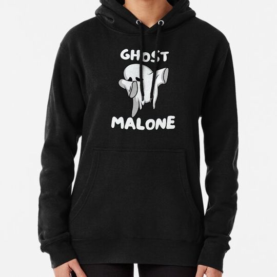 Discover Ghost Malone Spooky Halloween Boo Tee Gift Hoodies