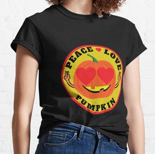 Discover Peace Love Pumpkin T-shirts