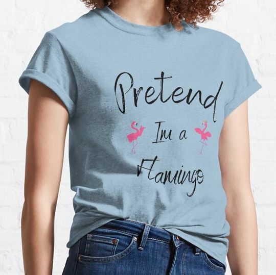 Discover Pretend Im a Flamingo, funny halloween costume, gift T-shirts
