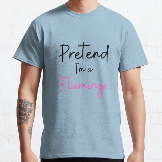 Discover Pretend Im a Flamingo, funny halloween costume, gift T-shirts