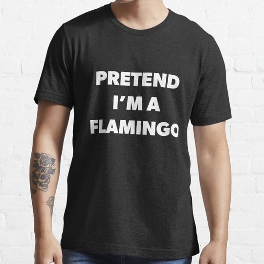 Discover Pretend I'm a Flamingo Halloween Costume T-shirts